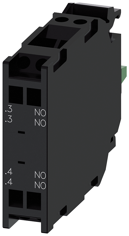 Product image for Siemens 3SU14001AA103DA0 CONTACT MODULE
