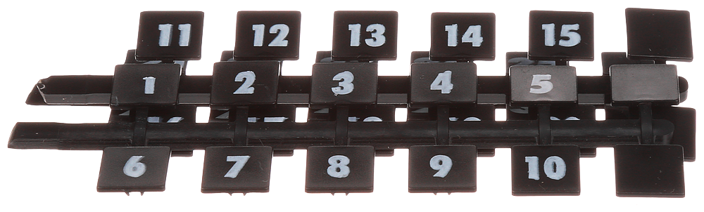 Product image for Siemens NBK2 PRESS-IN NUMBER KIT 1-30 P