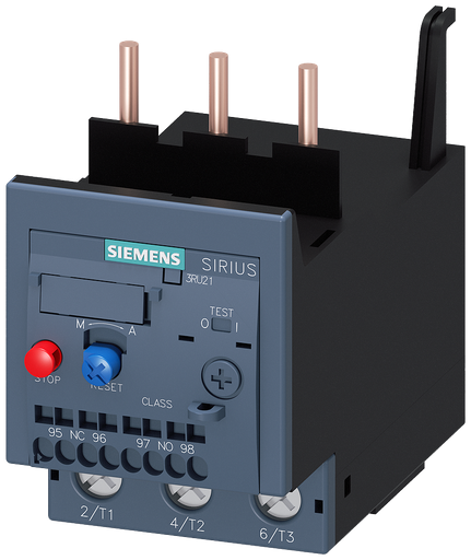 Product image for Siemens 3RU21364ED0 OVERLOAD S2 CL10 22
