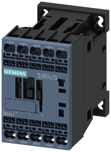Product image for Siemens 3RH21402HB40 COUPLING RELAY 4NO