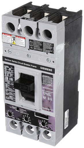 Product image for Siemens HFD63F250 600 VAC/500 VDC 70 to 250 Amp 3-Pole 25 kA Circuit Breaker Frame