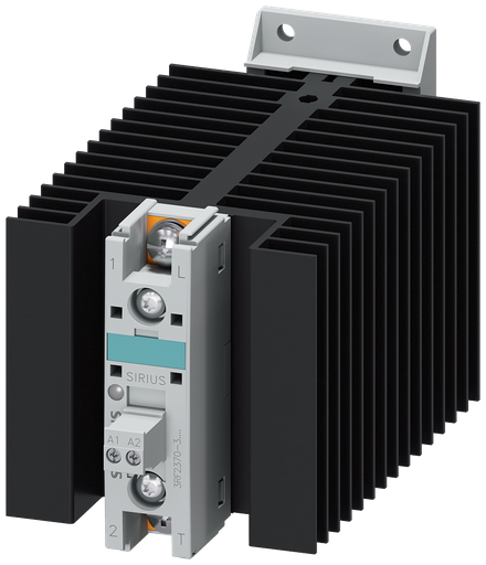 Product image for Siemens 3RF2370-3AA45 48 to 600 VAC 70 Amp 1-Pole 1NO Solid State Screw Terminal Semiconductor Contactor