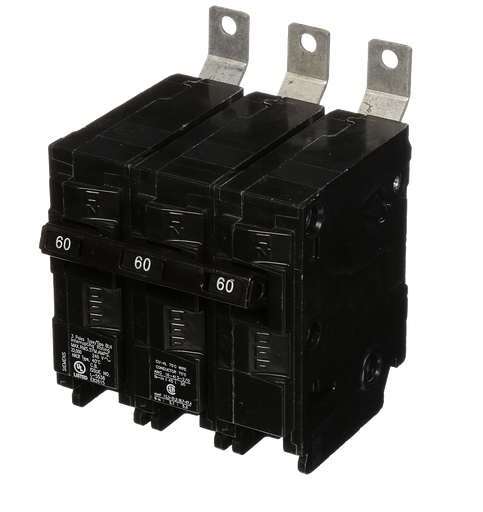 Product image for Siemens B360H 3-Pole 60 Amp 240 Volt 22 K Circuit Breaker