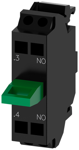 Product image for Siemens 3SU14002AA103BA0 CONTACT BLOCK,