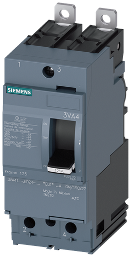 Product image for Siemens 3VA4130-6ED24-0AA0 BRKR 3VA41 2