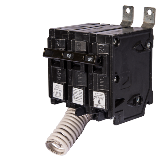 Product image for Siemens B21500S01 2-Pole 120/240 Volt 15 Amp 10 kaic Type BL Circuit Breaker with 120 Volt Shunt