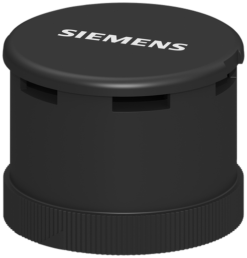 Product image for Siemens 8WD4420-0EA 79 mm 24 VDC Thermoplastic Black Continuous/Alternate Tone Siren Element