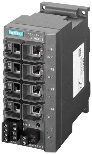 Product image for Siemens 6GK51080PA002AA3 SCALANCE X108P