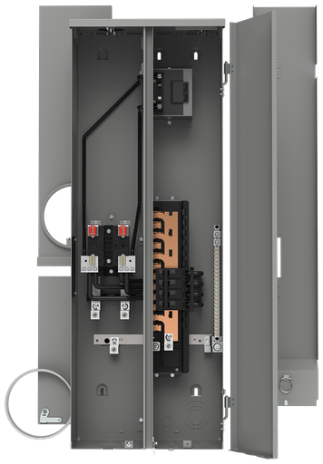 Product image for Siemens MC0816S1200SCT3 Terminal, Low Voltage, Photovoltaic Combination Loadcenter, 120/240 VAC, 200A, 1 Phase