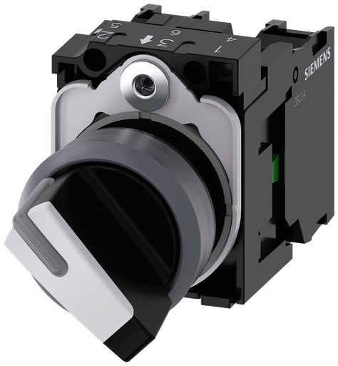 Product image for Siemens 3SU11302BF601MA0 SEL SW, 2POS,