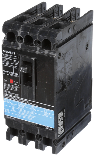 Product image for Siemens ED43B025L BRKR ED4 3P 480V 25A