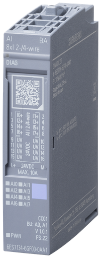 Product image for Siemens 6ES71346GF000AA1 ET 200SP, AI 8