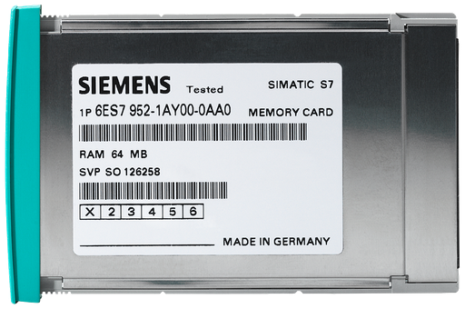 Product image for Siemens 6ES79521KY000AA0 MEMORY CARD S7