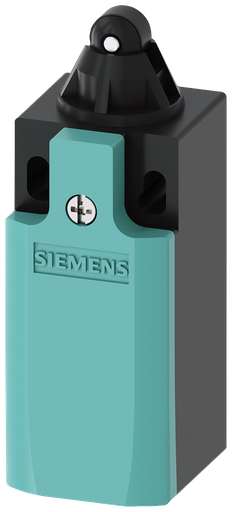Product image for Siemens 3SE52320HD03 M20 x 1.5 Plastic 1NO 1NC Snap Action Roller Plunger Limit Switch