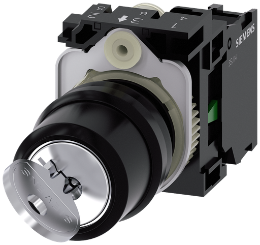 Product image for Siemens 3SU11004BF111BA0 KEY SW, 2POS,