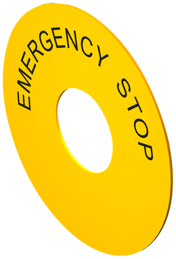 Product image for Siemens 52AAR 30MM EMERGENCY STOP RING