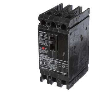 Product image for Siemens HED43B050 480 Volt 50 Amp 42 kaic 3-Pole Circuit Breaker with LD Lug