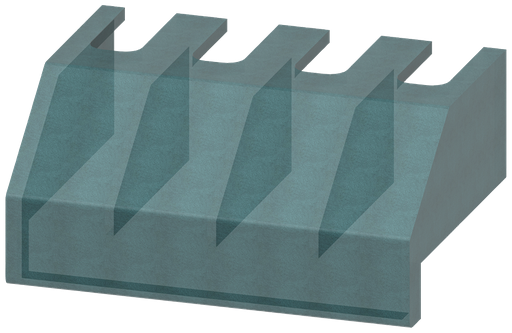 Product image for Siemens 3LD92011A 3LD2 SW ACC 4P TRM CV