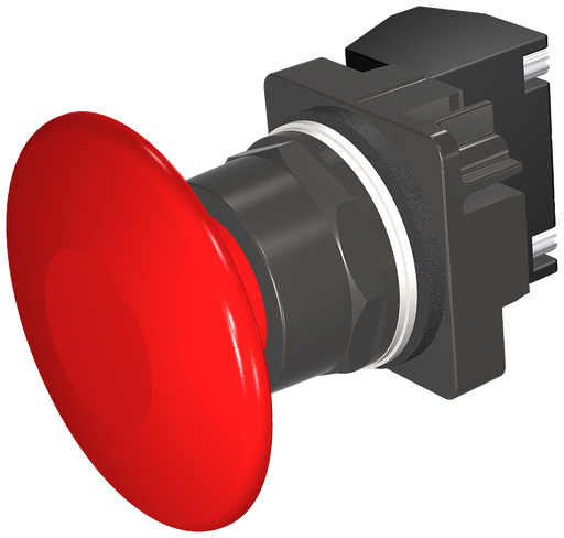 Product image for Siemens 52BP2V2A PUSHBUTTON,MTD,RED,2 1