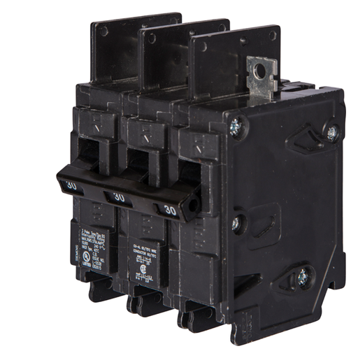 Product image for Siemens BQ3B090 3-Pole 90 Amp 240 VAC 10 kA Molded Case Circuit Breaker