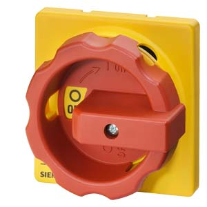 Product image for SIEM 3LD9224-3D 3LD2 SWITCH ACC R/Y ROTARY 1H F.<=32A DO