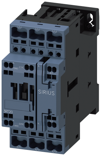 Product image for Siemens 3RT20252AK60 CONTACTOR S0 16A 1