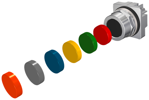 Product image for Siemens 52PM8A7 PUSHBUTTON,MOM,NA,W/FSH