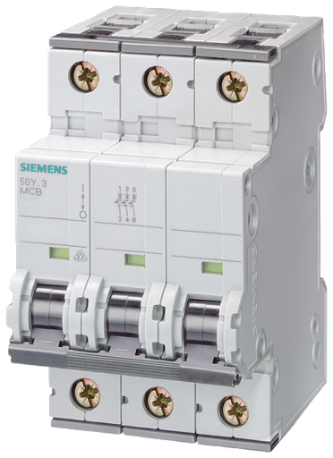Product image for Siemens 5SY43208 5SY4 MCB, 3P,48