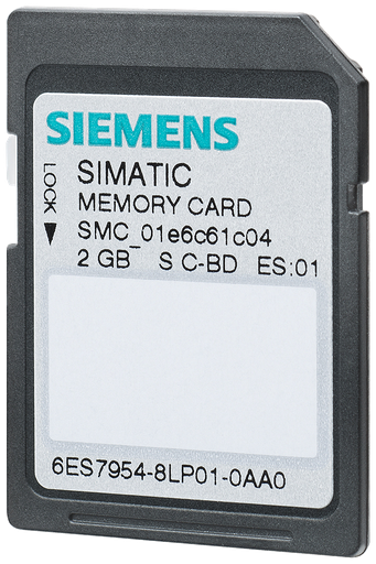 Product image for Siemens 6ES79548LP020AA0 S7 MEMORY CARD