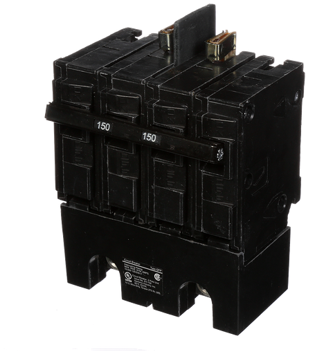 Product image for Siemens Q2150B 2-Pole 120/240 VAC 150 Amp 10 kA Common Trip Molded Case Circuit Breaker