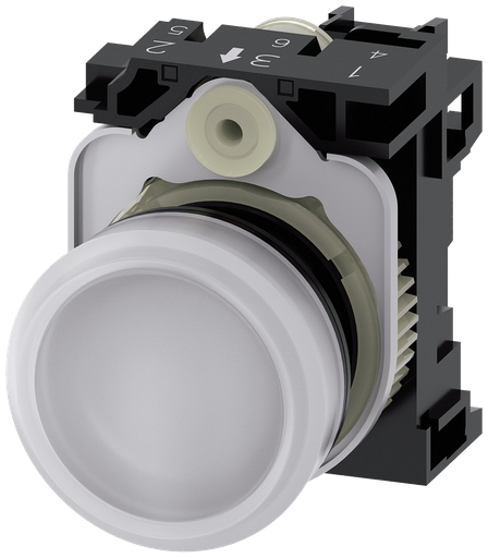 Product image for Siemens 3SU11026AA601AA0 INDICATOR LIGH