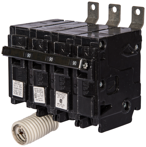 Product image for Siemens B330H00S01 3-Pole 30 Amp 240 VAC 22 kA 120 Volt Shunt Trip Bolt-On Molded Case Circuit Breaker