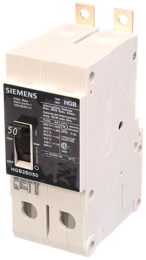 Product image for Siemens HGB2B050B BRKR HGB 50A 2P 480Y