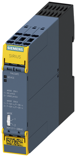Product image for Siemens 3SK12112BB40 SAFETY RELAY,4RO,4