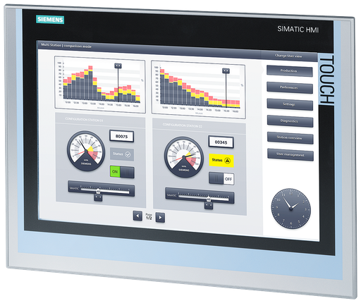 Product image for Siemens 6AV21240QC020AX0 SIMATIC HMI TP