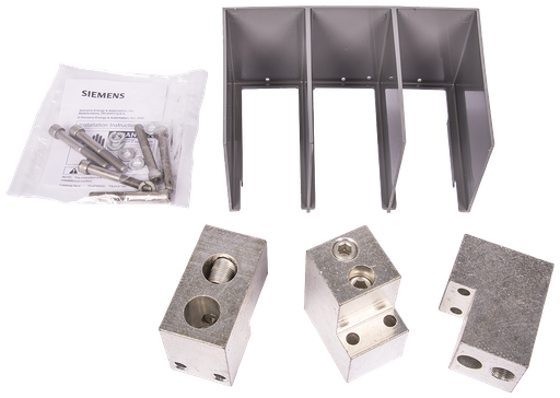 Product image for Siemens 3TA2N8750 600 to 750 MCM Aluminum/Copper Molded Case Circuit Breaker Lug Kit