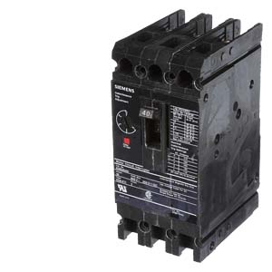 Product image for Siemens ED63A040 3-Pole 600 VAC 40 Amp Motor Circuit Protector