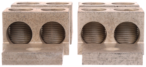 Product image for Siemens UK600TA 6 AWG to 600 MCM Copper/Aluminum 2-Conductor Stud Mechanical Lug