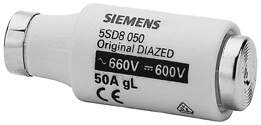 Product image for Siemens 5SD8050 DIAZED FUSE LINK,50 AMP