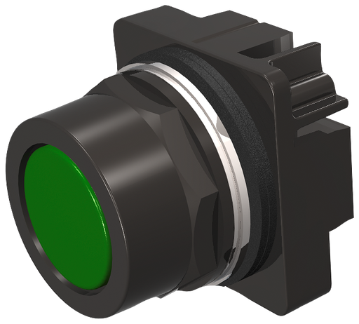 Product image for Siemens 52BM8A3 PUSHBUTTON,MOM,GRN,FLUS