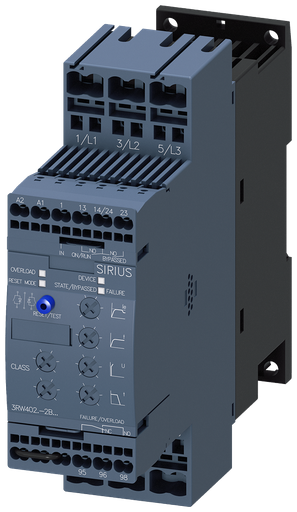 Product image for Siemens 3RW40282BB04 SOFTSTART, 34A,10/