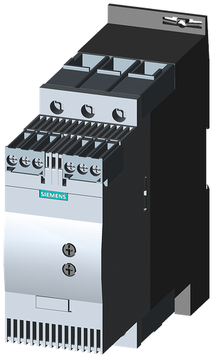 Product image for Siemens 3RW30361BB14 SOFTSTART, 42A,10/