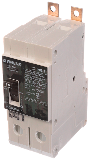 Product image for Siemens HGB2B015B BRKR HGB 15A 2P 480Y
