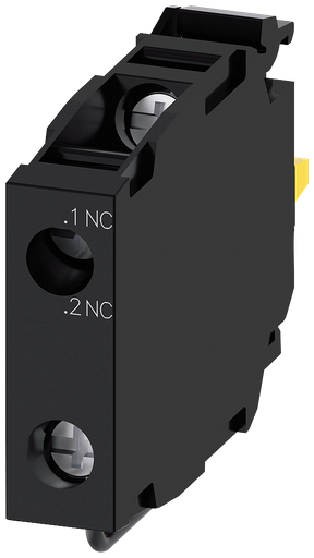 Product image for Siemens 3SU14001AA101HA0 CONTACT BLOCK,