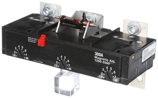 Product image for Siemens JD63T300 3-Pole 300 Amp 600 VAC 25 kA Molded Case Circuit Breaker Trip Unit