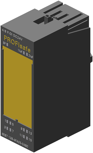 Product image for Siemens 6ES71384FA050AB0 ET200S, EL-MOD