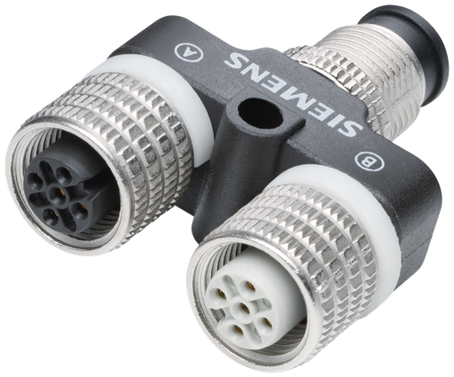Product image for Siemens Industry 6ES71941KA010XA0 5-Pole Y-Coupling Connector