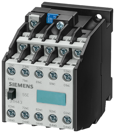 Product image for Siemens 3TH4310-0AK6 CONTROL RELAY,AC,1
