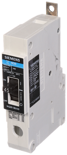 Product image for Siemens NGB1B045B NGB MCCB, 347V