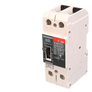 Product image for Siemens LGG2B020L LGG MCCB, 600/